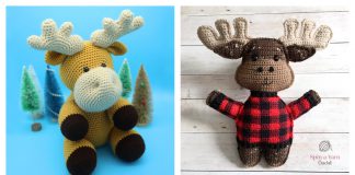 Amigurumi Moose Free Crochet Pattern