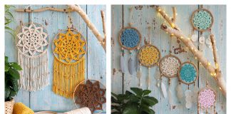 Star Dreamcatcher Free Crochet Pattern