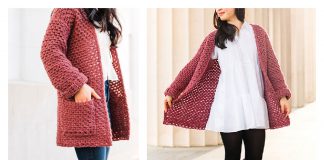 Rosewood Coat Free Crochet Pattern