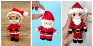 Santa Amigurumi Free Crochet Pattern