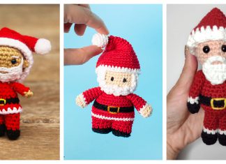 Santa Amigurumi Free Crochet Pattern