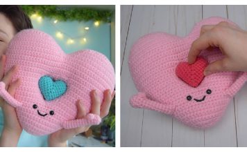 Nesting Hearts Amigurumi Free Crochet Pattern