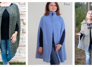 Cape Coat Crochet Patterns