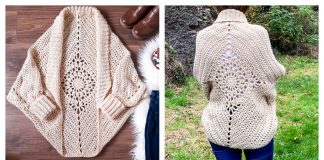 Dream Catcher Shrug Cardi Free Crochet Pattern