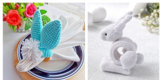 Easter Napkin Ring Crochet Patterns