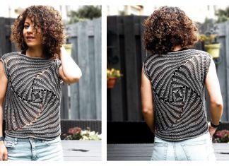 Kaleidoscope Top Free Crochet Pattern