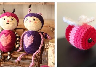 Love Bug Amigurumi Free Crochet Pattern