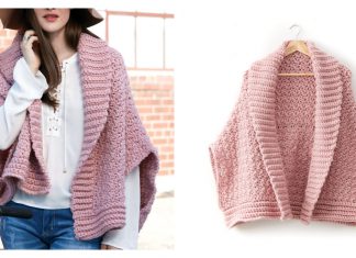 Origami Cardigan Free Crochet Pattern