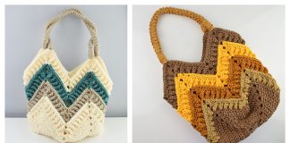 Alpine Tulip Bag Free Crochet Pattern and Video Tutorial