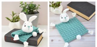 Bunny Safety Blanket Free Crochet Pattern