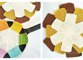 Hexagon Pan Protectors Free Crochet Pattern