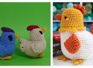 Chicken Amigurumi Free Crochet Pattern