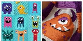 Monster Blanket Crochet Patterns