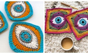 Eye Granny Square Crochet Patterns