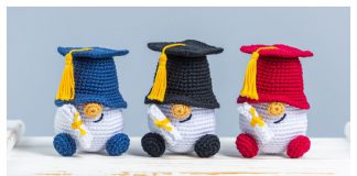 Graduation Gnome Crochet Patterns