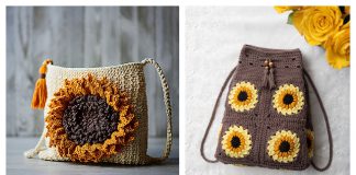 Sunflower Bag Crochet Patterns