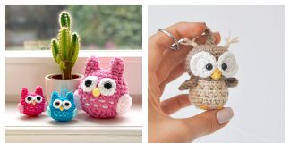 Owl Keychain Crochet Patterns