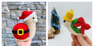 Christmas Snail Crochet Patterns