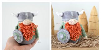 Viking Gnome Free Crochet Pattern