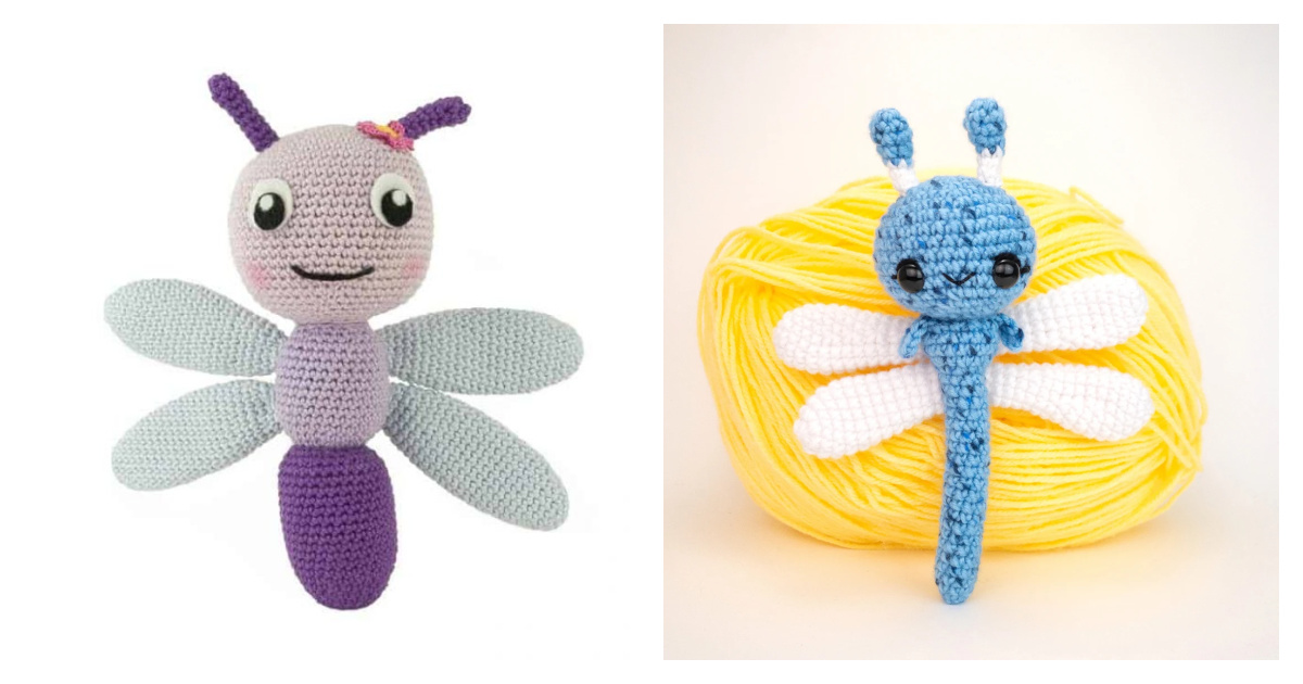 9 Amigurumi Dragonfly Crochet Patterns Page 2 Of 2