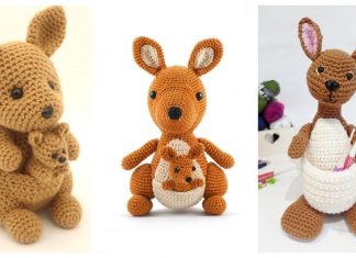 Kangaroo Amigurumi Crochet Patterns