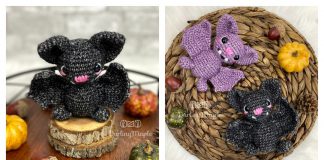 Pocket Pal Bat Free Crochet Pattern