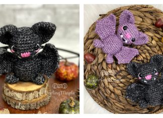 Pocket Pal Bat Free Crochet Pattern