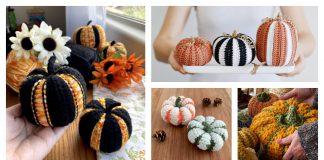 Striped Pumpkin Crochet Patterns