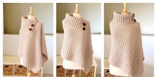 Vienna Wrap Poncho Free Crochet Pattern