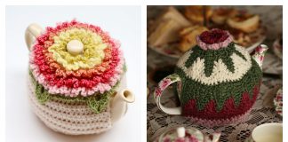 Floral Tea Cozy Free Crochet Pattern