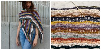 Full Spectrum Wrap Free Crochet Pattern