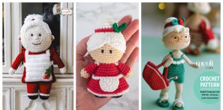 Mrs. Claus Amigurumi Crochet Patterns