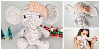 Amigurumi Elephant Free Crochet Pattern