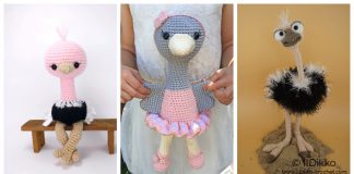 Amigurumi Ostrich Crochet Patterns