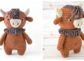 Bison Amigurumi Free Crochet Pattern