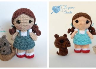 Dorothy and Toto Free Crochet Pattern