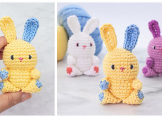 Little Bunny Amigurumi Free Crochet Pattern and Video Tutorial