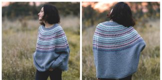 Polar Swoncho Free Crochet Pattern