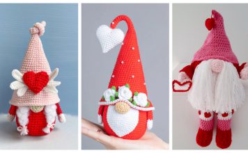 Valentine Gnome Crochet Patterns