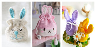 10+ Bunny Treat Bag Crochet Patterns