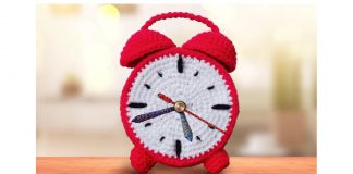 Clock Free Crochet Pattern