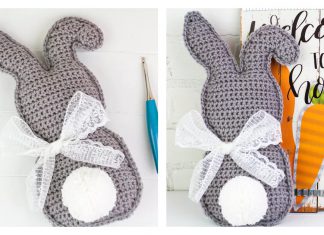 Easter Bunny Decor Free Crochet Pattern