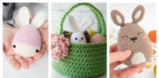 Easter Bunny Eggs Free Crochet Pattern