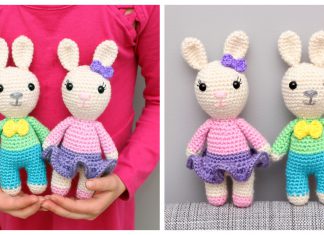 Mini Bunny Amigurumi Free Crochet Pattern