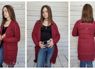 The Crossroads Cardigan Free Crochet Pattern