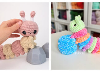 10+ Cuddly Caterpillar Amigurumi Crochet Patterns