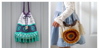 Boho Crossbody Bag Free Crochet Pattern