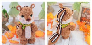 Chipmunk Amigurumi Free Crochet Pattern