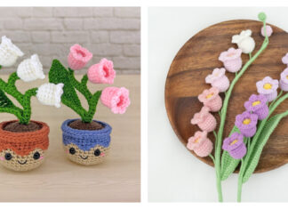 10+ Lily of The Valley Flower Crochet Patterns