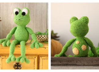 Amigurumi Frog Free Crochet Pattern